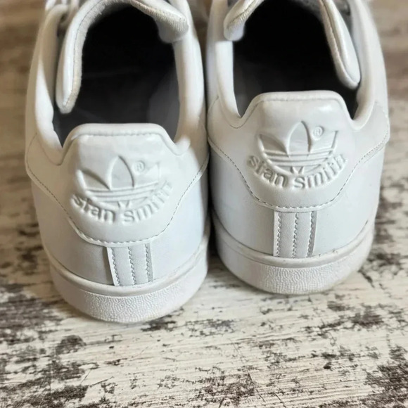 Adidas Stan Smith is white sneakers men’s size 9.5 - Picture 5 of 12